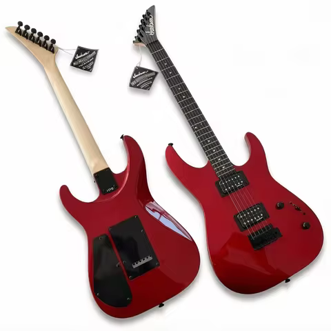 Jackson JS11 Electric Guitar 22 Frets Metallic Red Solid Body Beginner Professional Instrument for M