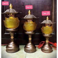 Lotus Pagoda Roof Top Electric Lamp HL045 – Elegant, Soft Light