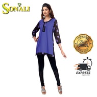 Sonali LADIES JIPPA Baju Kurti Perempuan Women Traditional Wear Baju Tradisional India Indian Tops Q