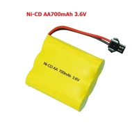3.6V/4.8V/6V/7.2V/8.4V Ni-CD AA 700mah Rechargeable Battery Pack For Remote Control Toys Electric Ca
