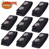 ADMORE 1/4/8Pcs Belt Keeper  Double Snaps Sports Nylon Strap