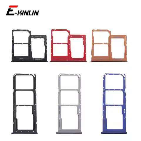 Sim SD Card Socket Holder Slot Tray Reader For Samsung Galaxy A80 A50 A40 A10 A805 A505 A405 A105 Ad