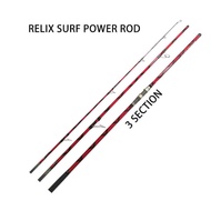 RELIX SURF POWER 360, 390, 420 3 PCS SPINNING ROD surf casting rod