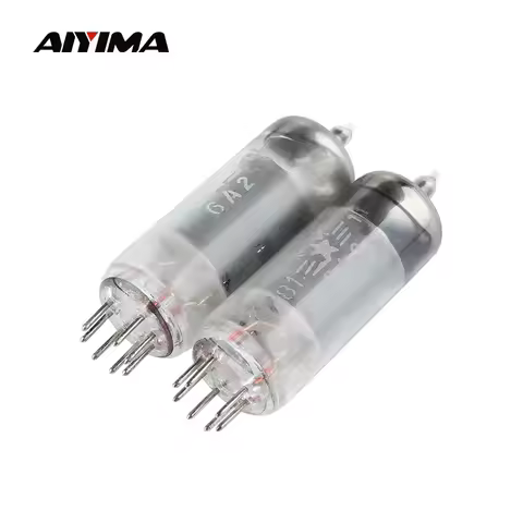 AIYIMA 2Pcs 6K4 6A2 Vacuum Tubes Valve Electronic Tube Upgrade For 6AK5/6AK5W/6Zh1P/6J1/6J1P/EF95 Pa