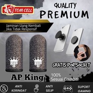 AP KING ANDRA GAMING THUMB GLOVES PREMIUM GAMINGST FREE POPSOCKET MOBILE FREE FIRE CHEAP