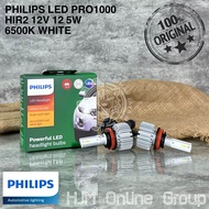 BOHLAM LAMPU LED PHILIPS Pro1000 H4 H11 H8 H16 HB3 HB4 HIR2 H7 H3 H1 12V