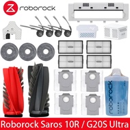 Roborock Saros 10R/G20S Ultra Main Roller Side Brush Mop Cloth Dust Bag