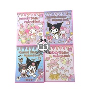 Sanrio &amp; MY MELODY CHARACTER STICKER BOOK | Cartoon Character Book Sticker