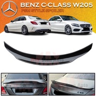 MERCEDES BENZ C-CLASS W205 2014-2019 PSM SPOILER DUCKTAIL C63 C200 C220 PSM REAR TRUNK SPOILER ROOF 