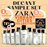 Zara X Jo Malone - Vibrant Cities Collection Sample Set