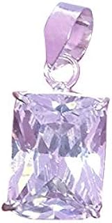 8.25 Ratti White Natural Zirconia Gemstone Locket For Men And Women World Trust Lab Certifited Aaa+