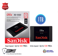 [ท้องถิ่นไทย]SanDisk SSD ULTRA 3D NAND 2.5" SATA Solid State Drive Max. 535MB/s (120GB/240GB/480GB/1
