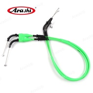 Arashi Motorcycle Throttle Cable For KAWASAKI ZX-10R 2016-2017 Line Stainless Wire NINJA ZX10R ZX 10