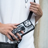 iPhone 16系列 Kira Kobai東京款磁吸充電支架防摔手機殼-銀