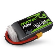 OVONIC 4s Lipo Battery 80C 650mAh 14.8V Lipo Battery with XT30 Connector for RC FPV Racing Drone Qua