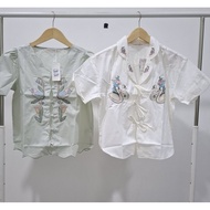 ET CETERA X MASSICOT BLOUSE SHORT-SLEEVEDWanita Original
