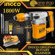 ♞Ingco Rotary Hammer/CHIPPING GUN 1800w RH18008 OSOS