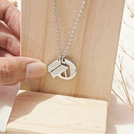 Bts X Army Necklace Stainless Steel Titanium Necklace Bts Army Logo Necklace Kpop Bts Necklace