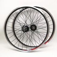 Litepro Folding Bike 20inch 406 451 Wheelset Sealed Bearing Novatec Hub Disc V Brake 7 8 9 10 Speed 