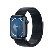 Apple Watch Series 9 智能手表41毫米午夜色铝金属表壳 午夜色回环式运动表带【GPS款】iWatch s9