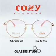 Cozy CZ7220 Eyeglass Frames (Rose Gold Pink Purple Rose Black) 52-17-145