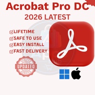 Adobe Acrobat Pro DC 2026 PDF Editor Pro Latest with Installation Tutorial Lifetime (Windows/macOS)