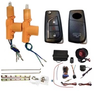 EZ online  A206 สัญญาณกันขโมยรถยนต์ กันขโมยรถยนต์ เซ็นทรัลล็อค 2 ประตู  สินค้าพร้อมติดตั้ง