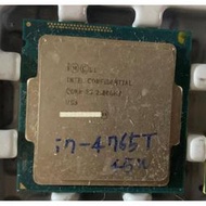 Intel Core i7-4765T ES 2.0G /8M 4C8T 模擬八核 1150 處理器