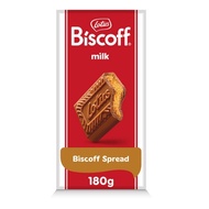Lotus biscoff milk chocolate with biscoff spread 180gram