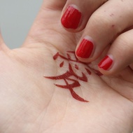 Near 1,000 People Collection|Love|Love Chinese Character Tattoo Stickers Men Women Long-Lasting Wate