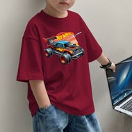 TEEFORME Hotwheels Kids T-Shirt Boys Girls I Kids Tshirt Outfit Tops 4-14 Years I K2031 Hot Wheels