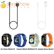 MAYSHOW Cable  USB 1M Charger for Huawei Band 6 Watch Fit Honor Band 6 Watch ES