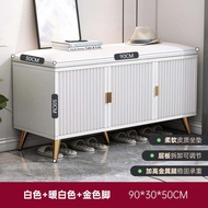 Stool for Putting on Shoes Soft Padded Seating Entrance Home Use Lightweight Luxury Internet Famous