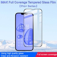 for Apple iPhone 14 - IMAK Pro+ Series Full Coverage Tempered Glass Screen Protector