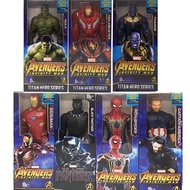 ♞,♘,♙Alliance Marvel Peripheral Toys Vinyl 12-inch Hulk Thanos Anti-Hulk Hand-made Office Doll Model Ornaments