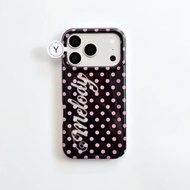 Phone Phone Case Suitable for iPhone 7 8 X XS XR XSMAX 11 12 13 14 15 16 17 Pro max Plus Polka Dot E