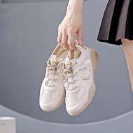 [Ready Stock] Little White Shoes Women All-Match Mesh Breathable 2025 Summer New Style Hot Casual Da