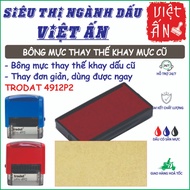 Ink pad to replace Trodat 4912P2 stamp ink tray (Ink tray code 6/4912)