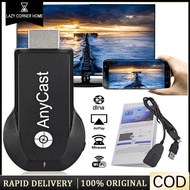 Chromecast Anycast for TV M9 Plus Original TV Stick WiFi Receiver 1080p Display HDMI