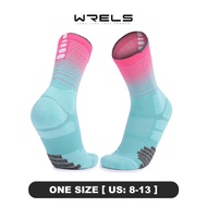 WRELS Tất Cao Để Chạy Với Đáy Khăn Dày Chống Sốc Chống Trơn Trượt # L02