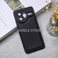 Bumble - Poco F7 Ultra Case Leather Pro Black Softcase Poco F7 Ultra