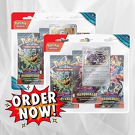 ‼️ Ptcg 美版 Twilight Masquerade 3 Pack Blisters Pokemon TCG 寶可夢卡牌 Scarlet and Violet Prismatic Evolut
