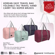 KOREAN EASY Travel BAG FOLDABLE Travel BAG HAND CARRY Suitcase BAG MR2035
