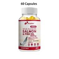 Omega-3 EPA and DHA Molecularly Distilled - Omega-3 Supplement for Brain Heart Joint Eye Memory Cholesterol Health