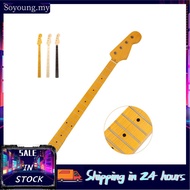 Soyoung Bass Guitar Neck Canadian Maple 4 String 21 Fret Musical Instrument Replacement Accessories