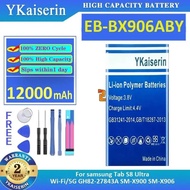 Tablet Battery EB-BX906ABY 12000Mah For Samsung Tab S8 Ultra WI-FI 5G GH82-27843A SM-X900 SM-X906