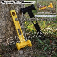 Multi-purpose Camping Hammer Ground Nail Hammer Plastic PE Barang Camping Equipment Ultralight Porta
