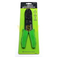 TEKIRO FIVE WAY 9 INCH CRIMPING TOOLdeluxe pliers Skun Tekiro 9" deluxe crimping/