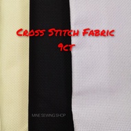 Cross Stitch Fabric 9ct/ Kain Cross-stitch/ Kain Sulam/ 0.5 meter