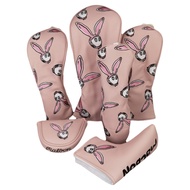 New golf club covers, wood club covers, fairway wood and iron club head covers, embroidered, women's